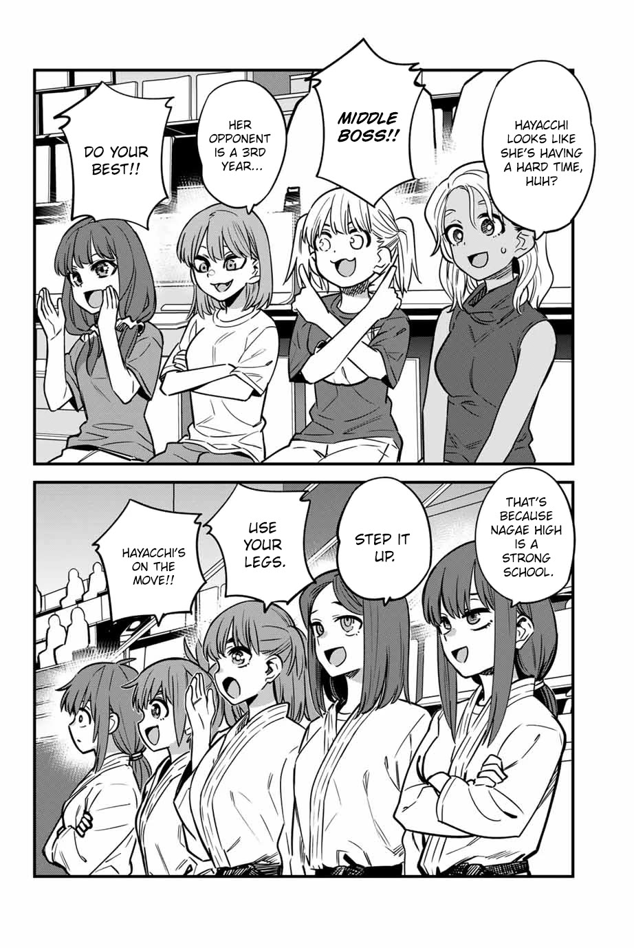 Please don't bully me, Nagatoro Chapter 137 page 2 - Chapter 137: I'll count on you to do the rest, Paisen!