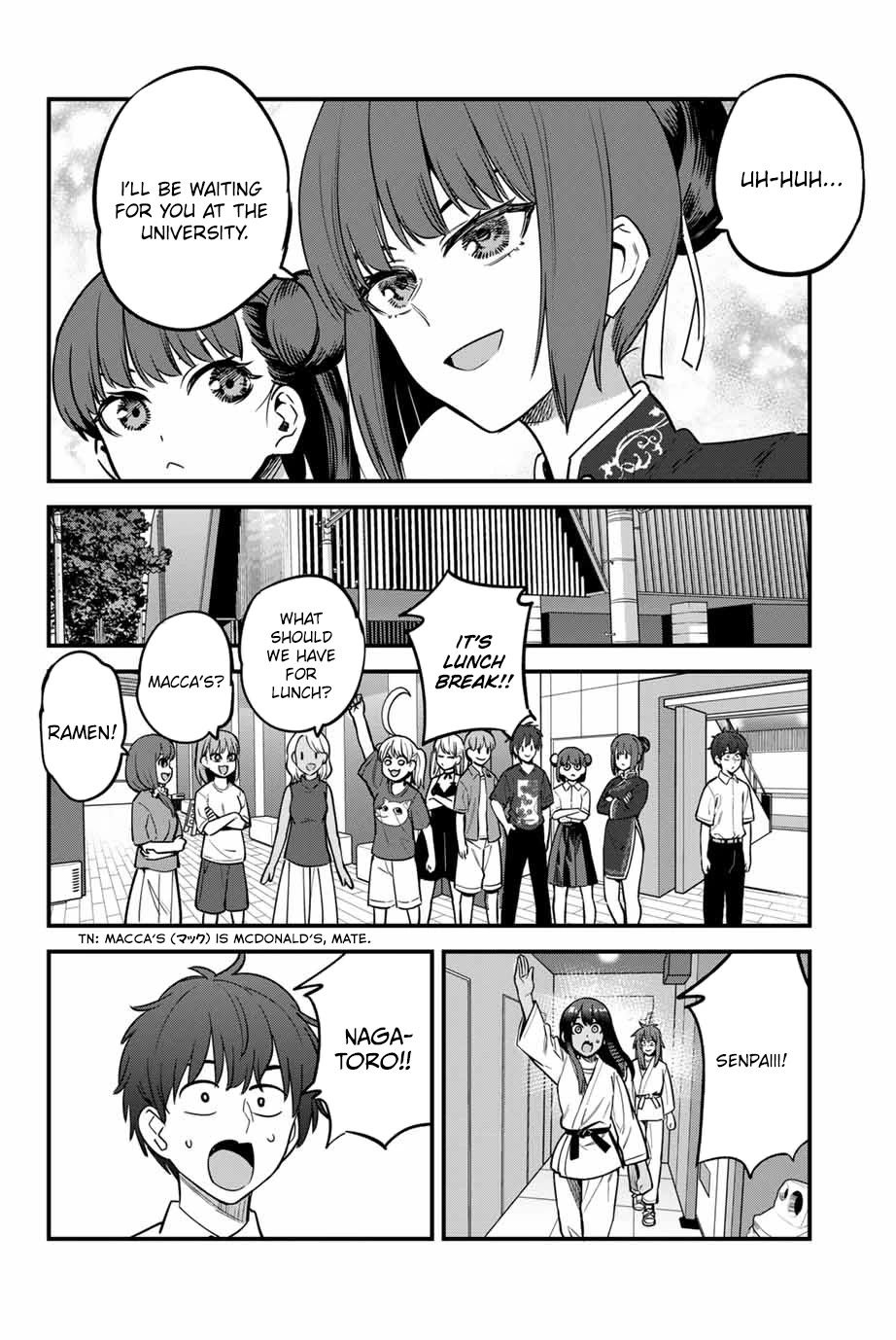 Please don't bully me, Nagatoro Chapter 137 page 22 - Chapter 137: I'll count on you to do the rest, Paisen!