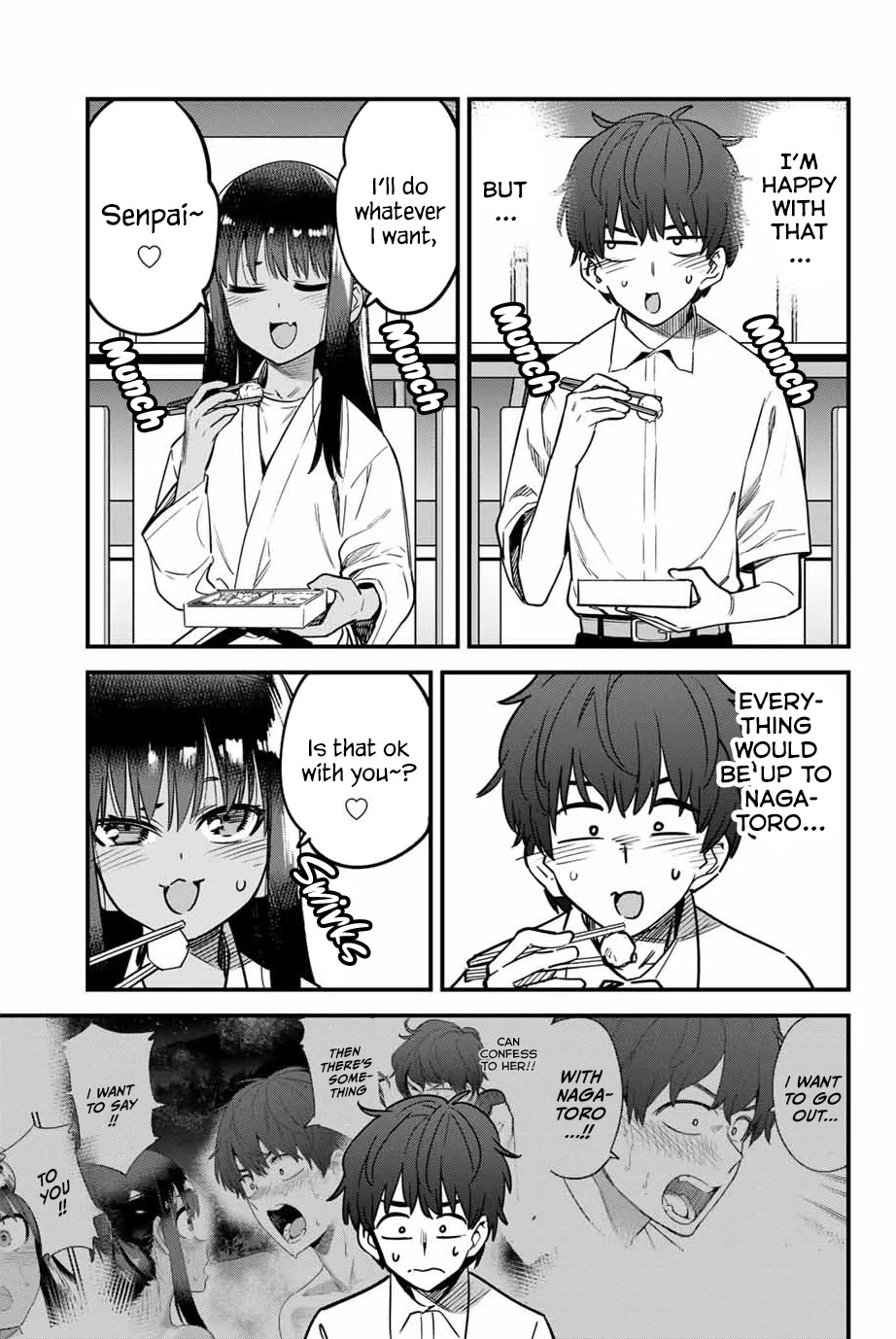 Please don't bully me, Nagatoro Chapter 138 page 11 - Chapter 138: Well, that's expected of you, Senpai.