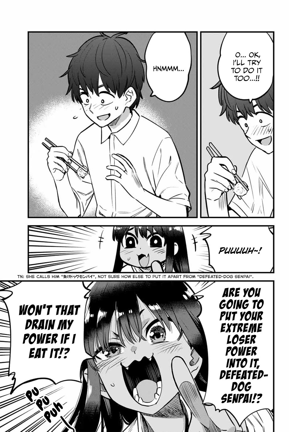 Please don't bully me, Nagatoro Chapter 138 page 21 - Chapter 138: Well, that's expected of you, Senpai.