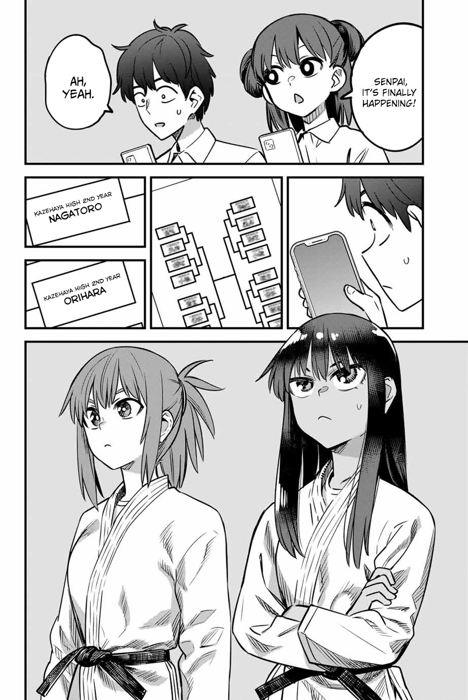 Please don't bully me, Nagatoro Chapter 139 page 10 - Chapter 139: I released my nervousness into you, Senpai!
