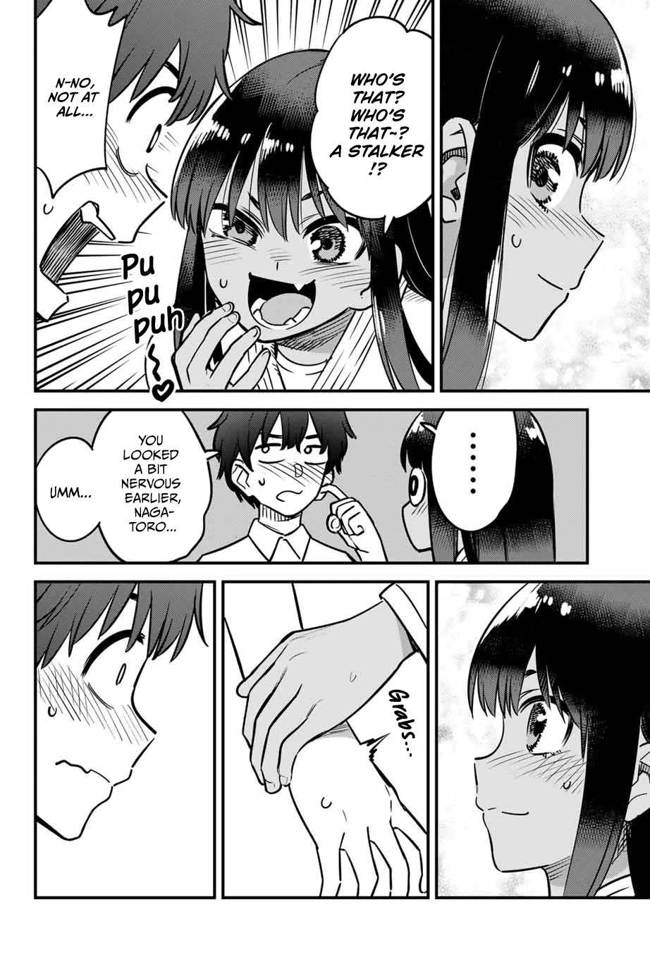 Please don't bully me, Nagatoro Chapter 139 page 12 - Chapter 139: I released my nervousness into you, Senpai!