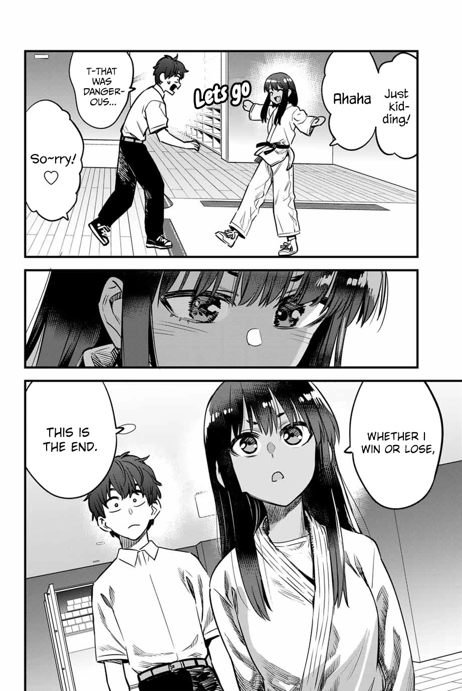 Please don't bully me, Nagatoro Chapter 139 page 14 - Chapter 139: I released my nervousness into you, Senpai!