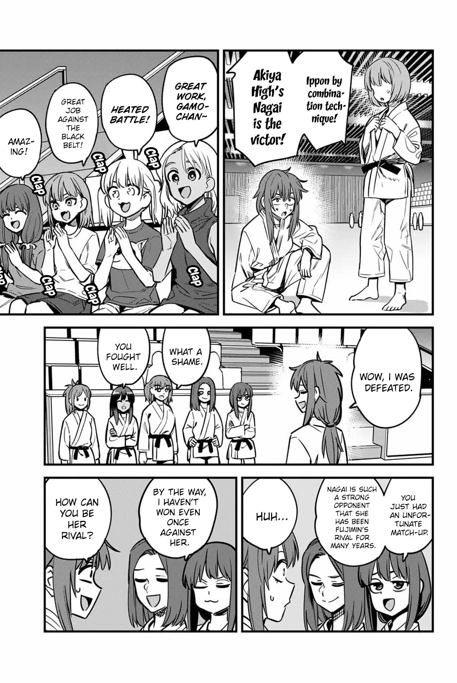Please don't bully me, Nagatoro Chapter 139 page 9 - Chapter 139: I released my nervousness into you, Senpai!
