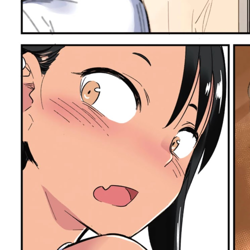Please don't bully me, Nagatoro Chapter 14.4: Colored Omake 2: Senpai ogled me~ cover