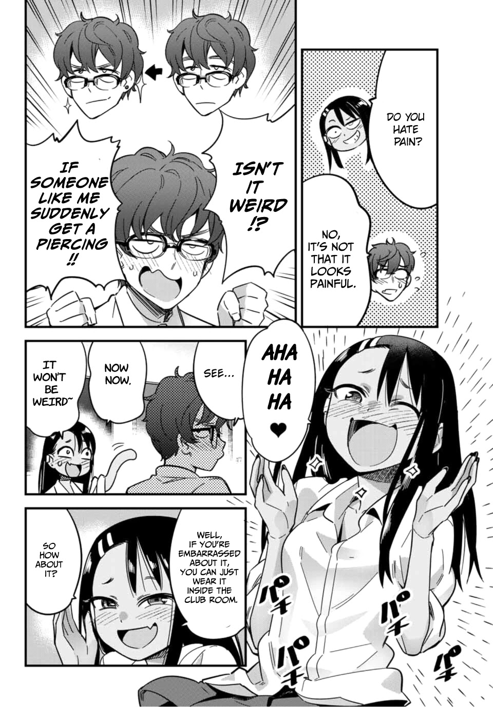 Please don't bully me, Nagatoro Chapter 14 page 4 - Chapter 14: Senpai Is Scared