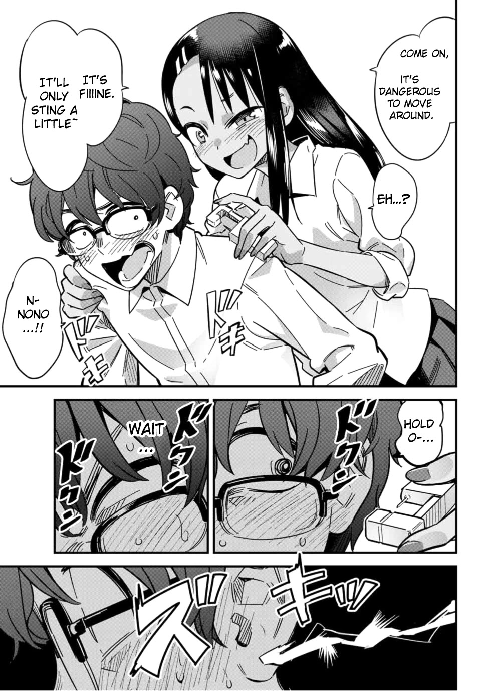 Please don't bully me, Nagatoro Chapter 14 page 7 - Chapter 14: Senpai Is Scared