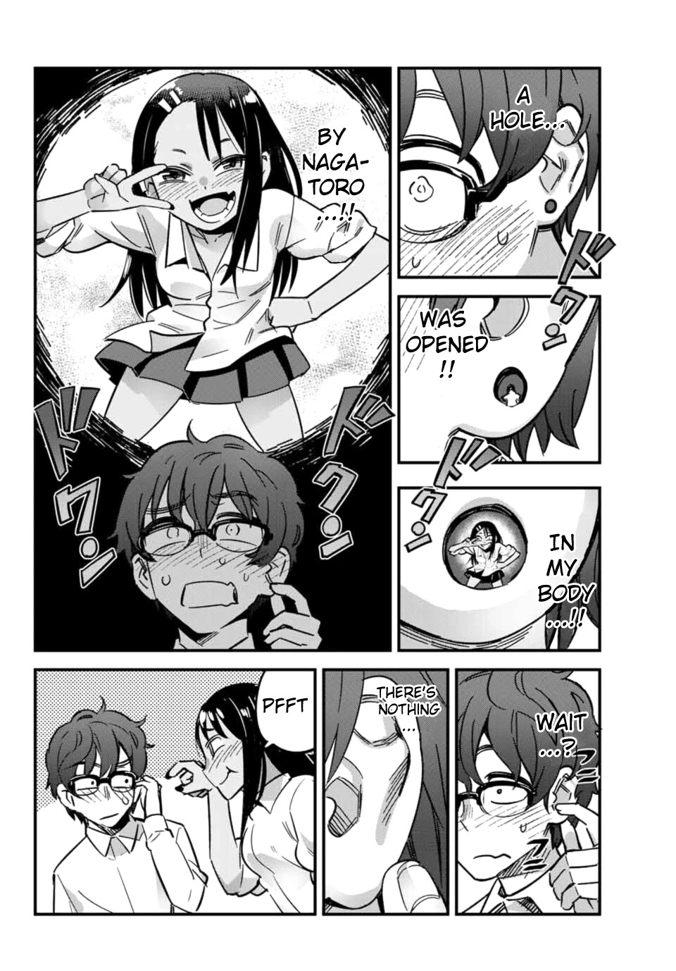Please don't bully me, Nagatoro Chapter 14 page 8 - Chapter 14: Senpai Is Scared
