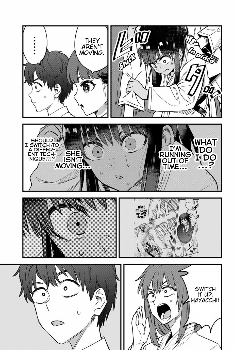 Please don't bully me, Nagatoro Chapter 141 page 17 - Chapter 141: I'm... I'm fighting for myself and for senpai!!