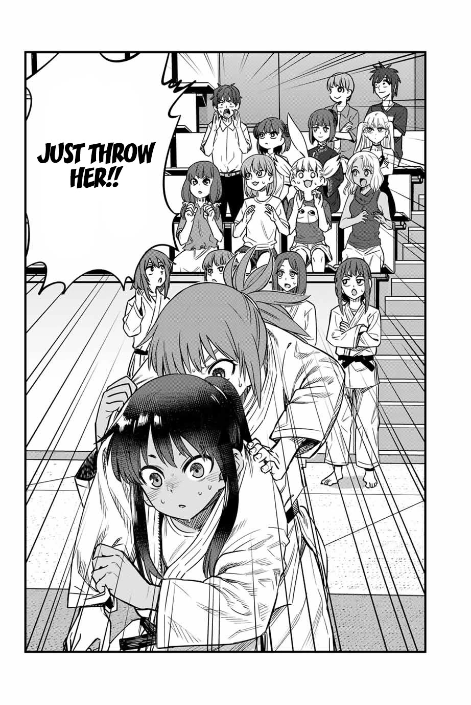 Please don't bully me, Nagatoro Chapter 141 page 18 - Chapter 141: I'm... I'm fighting for myself and for senpai!!