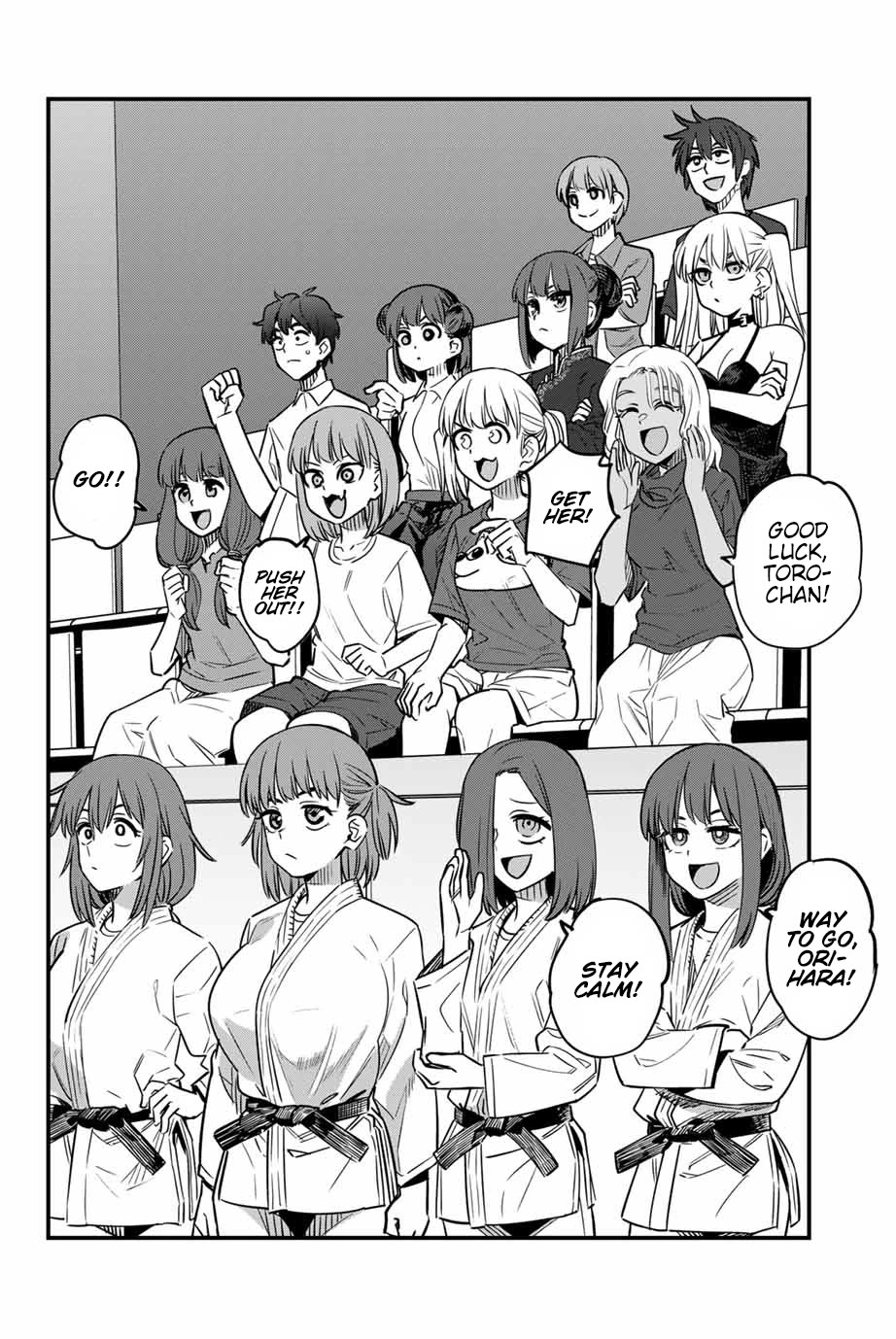 Please don't bully me, Nagatoro Chapter 141 page 4 - Chapter 141: I'm... I'm fighting for myself and for senpai!!