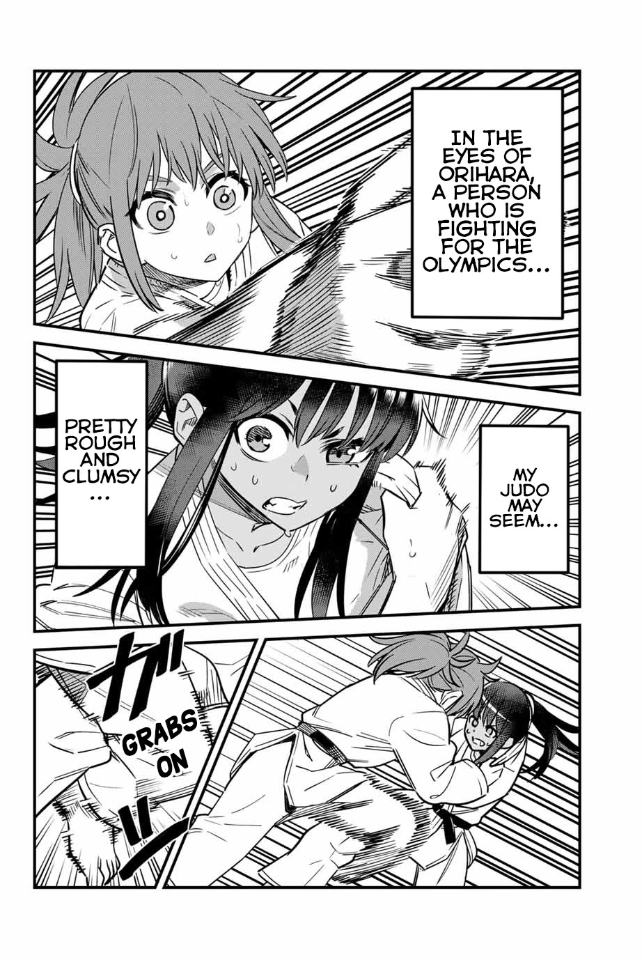 Please don't bully me, Nagatoro Chapter 141 page 8 - Chapter 141: I'm... I'm fighting for myself and for senpai!!