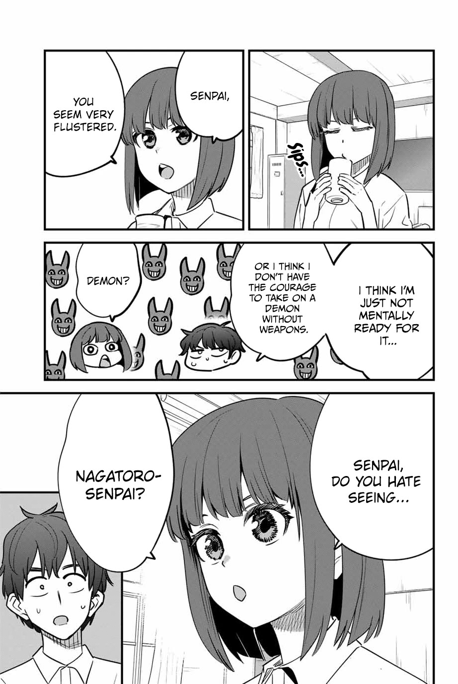 Please don't bully me, Nagatoro Chapter 142 page 15 - Chapter 142: Senpai!! Wait wait wait...