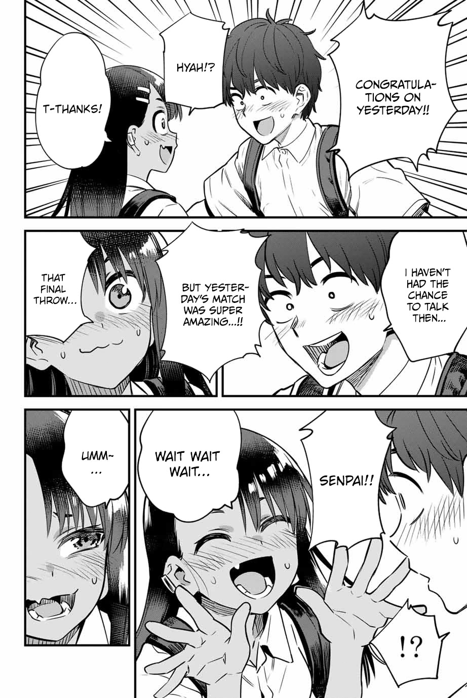 Please don't bully me, Nagatoro Chapter 142 page 22 - Chapter 142: Senpai!! Wait wait wait...