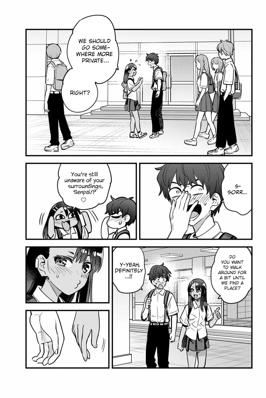 Please don't bully me, Nagatoro Chapter 142 page 23 - Chapter 142: Senpai!! Wait wait wait...