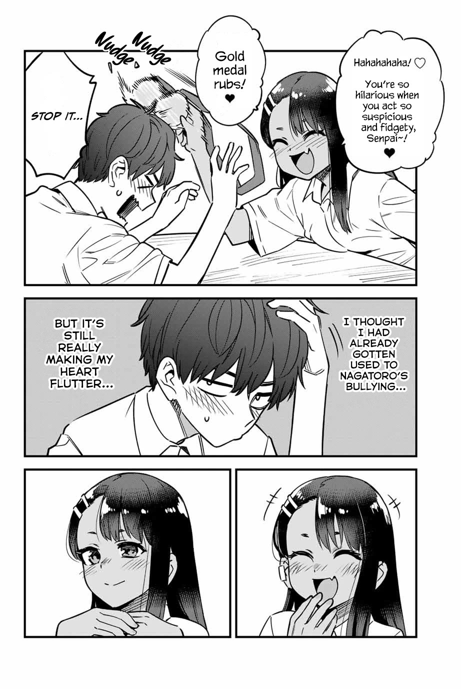Please don't bully me, Nagatoro Chapter 143 page 10 - Chapter 143: Come one, please say something, Senpai.