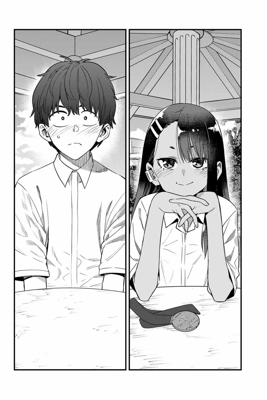 Please don't bully me, Nagatoro Chapter 143 page 12 - Chapter 143: Come one, please say something, Senpai.