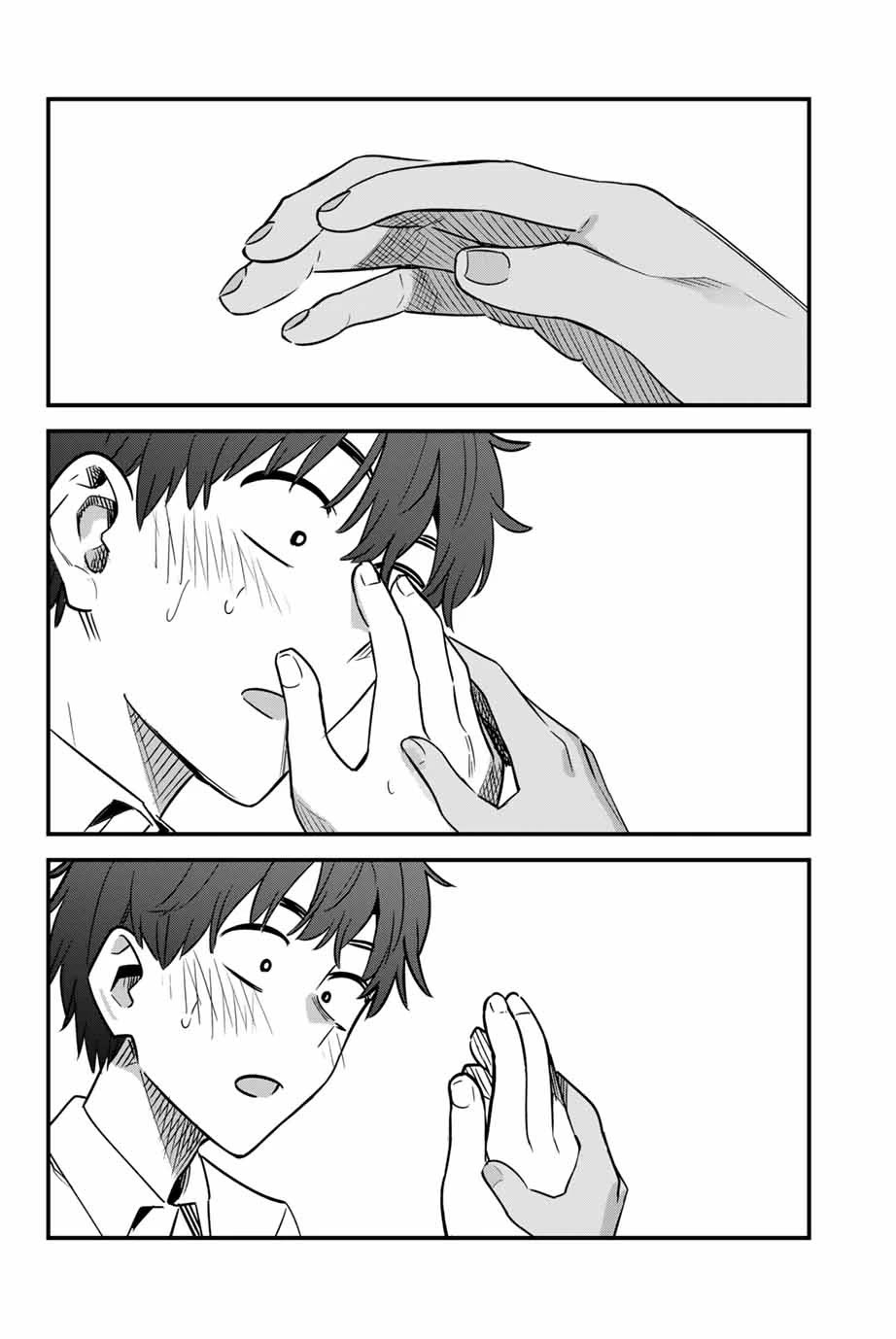 Please don't bully me, Nagatoro Chapter 143 page 18 - Chapter 143: Come one, please say something, Senpai.