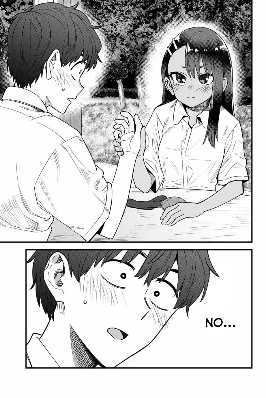 Please don't bully me, Nagatoro Chapter 143 page 19 - Chapter 143: Come one, please say something, Senpai.