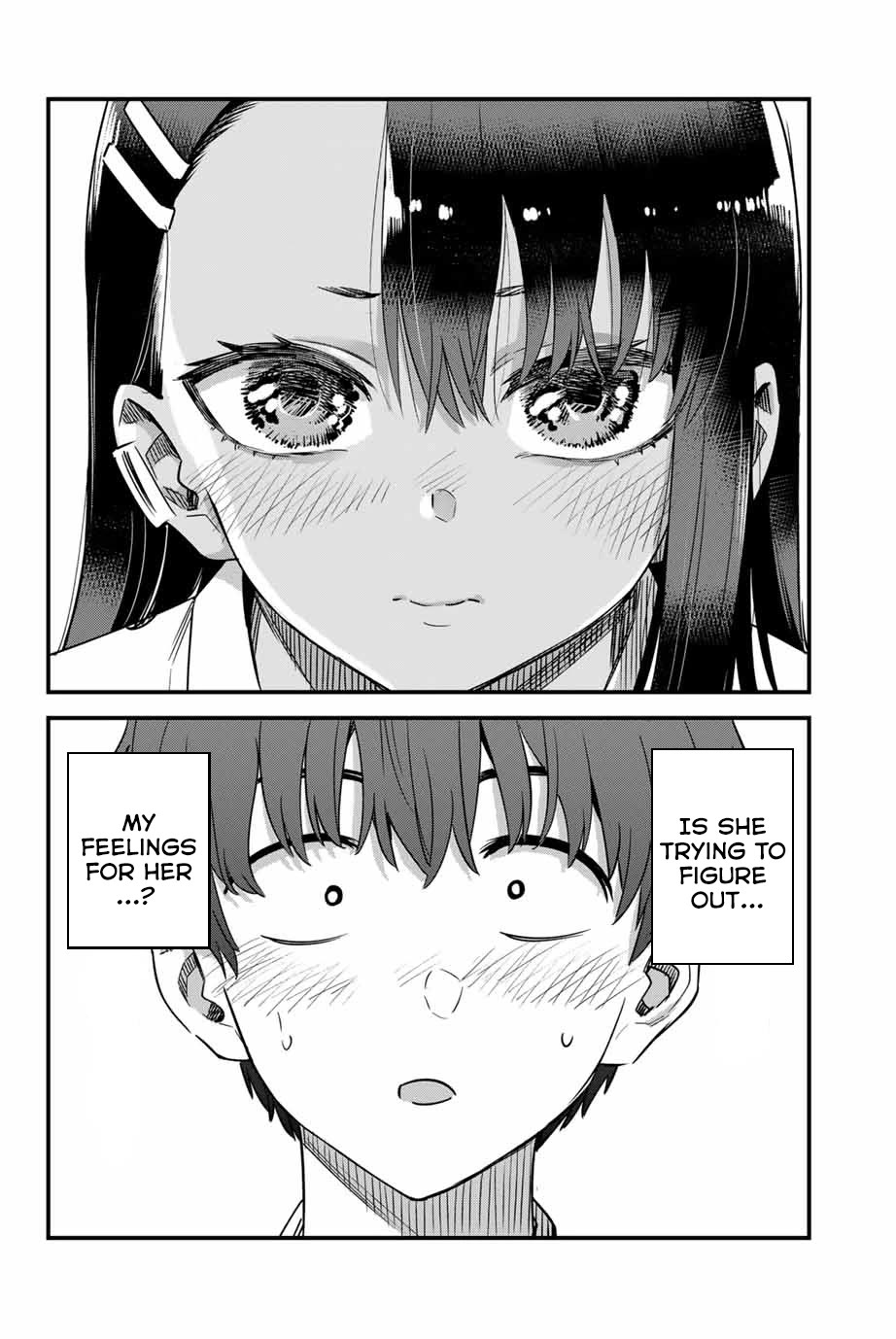 Please don't bully me, Nagatoro Chapter 143 page 20 - Chapter 143: Come one, please say something, Senpai.