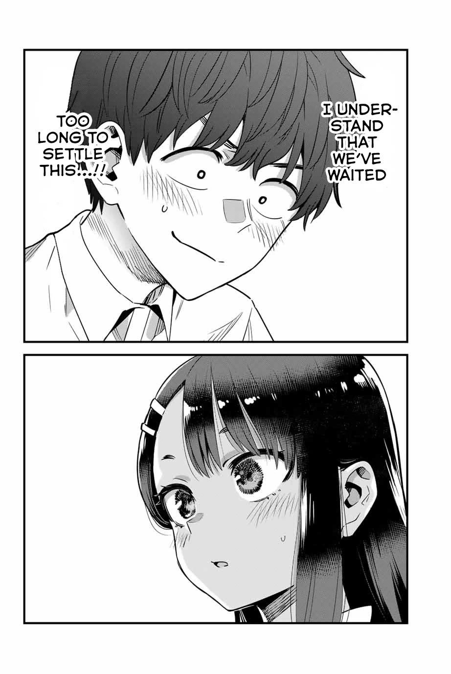 Please don't bully me, Nagatoro Chapter 143 page 24 - Chapter 143: Come one, please say something, Senpai.