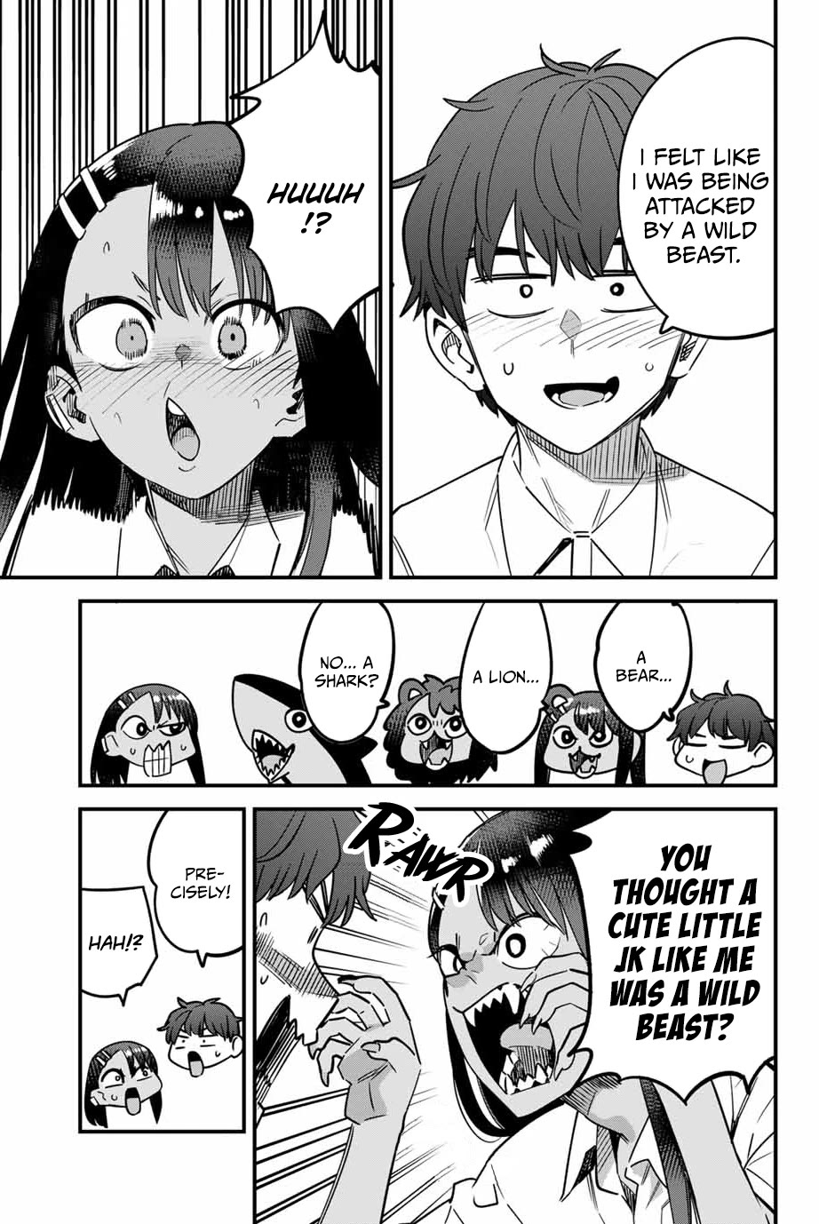 Please don't bully me, Nagatoro Chapter 144 page 3 - Chapter 144: Senpai... even for you, that was...