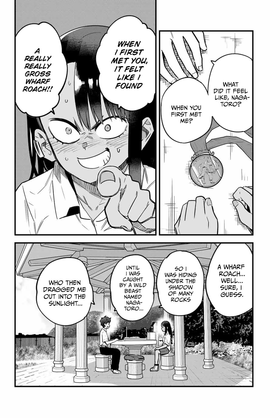 Please don't bully me, Nagatoro Chapter 144 page 4 - Chapter 144: Senpai... even for you, that was...