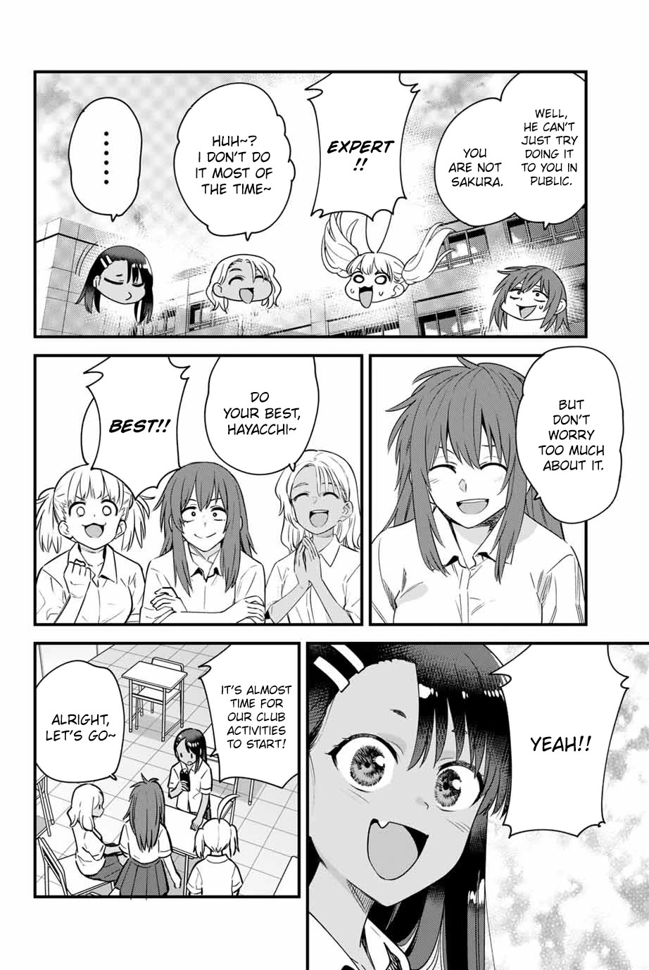 Please don't bully me, Nagatoro Chapter 146 page 12 - Chapter 146: I'm just waiting for Senpai to make a move... or something...