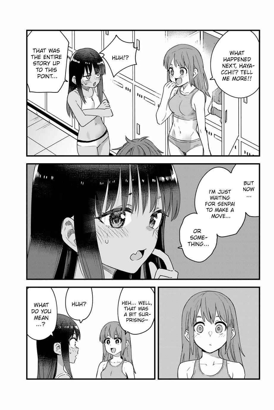 Please don't bully me, Nagatoro Chapter 146 page 19 - Chapter 146: I'm just waiting for Senpai to make a move... or something...