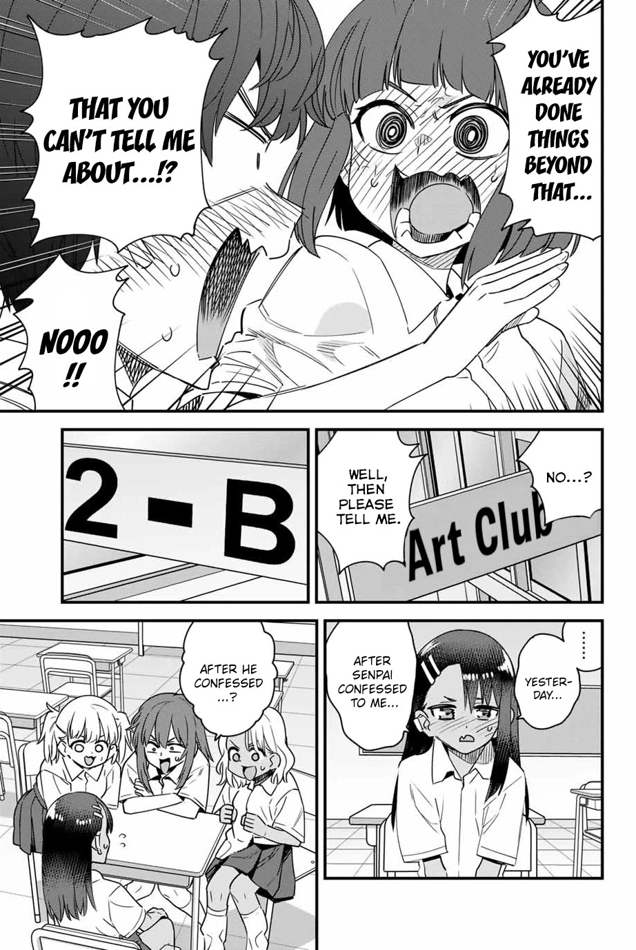 Please don't bully me, Nagatoro Chapter 146 page 9 - Chapter 146: I'm just waiting for Senpai to make a move... or something...