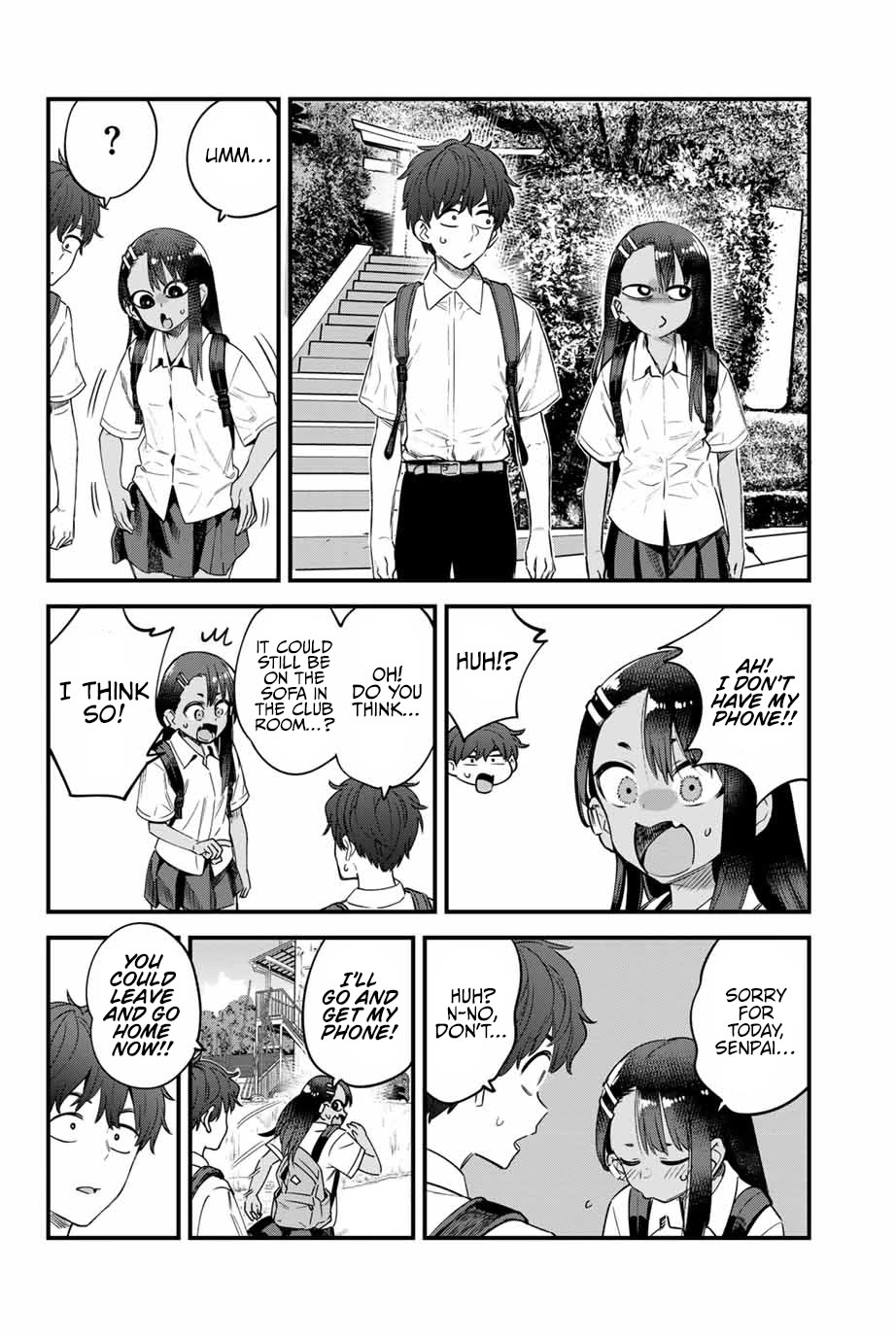Please don't bully me, Nagatoro Chapter 147 page 14 - Chapter 147: Senpai! Do you have time after your club?