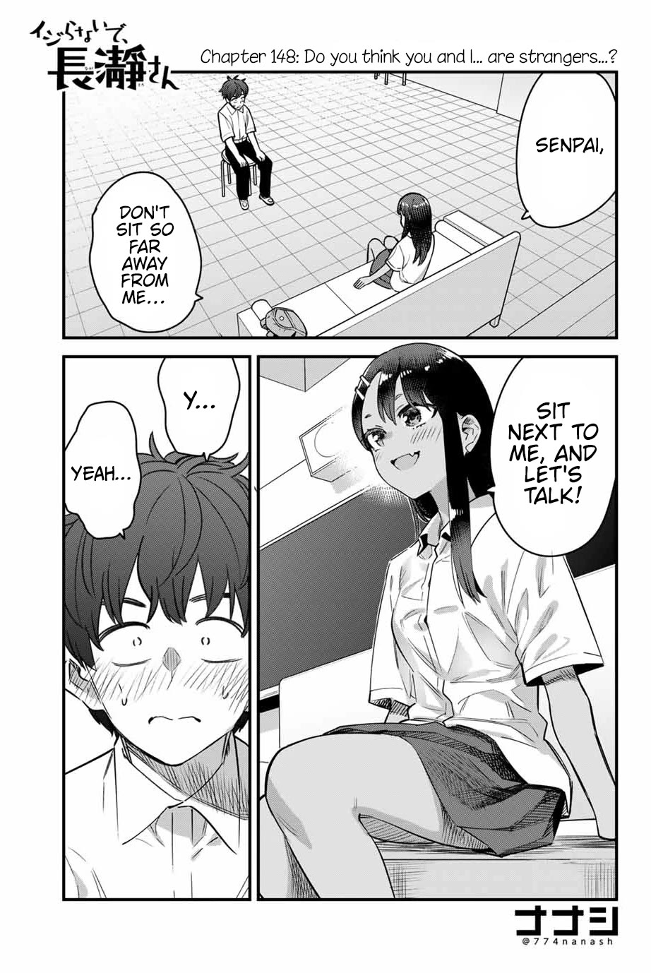 Please don't bully me, Nagatoro Chapter 148 page 1 - Chapter 148: Do you think you and I... are strangers...?