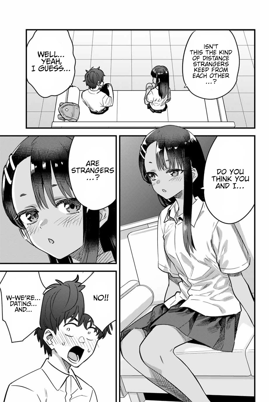 Please don't bully me, Nagatoro Chapter 148 page 3 - Chapter 148: Do you think you and I... are strangers...?