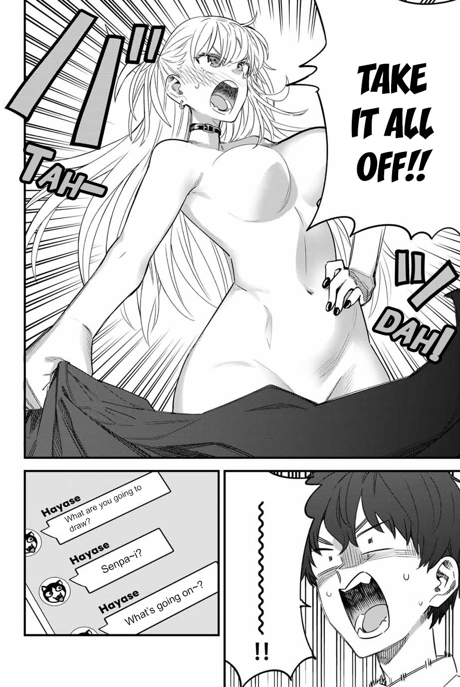 Please don't bully me, Nagatoro Chapter 149 page 10 - Chapter 149: Your voice is kinda shrieky, Senpai