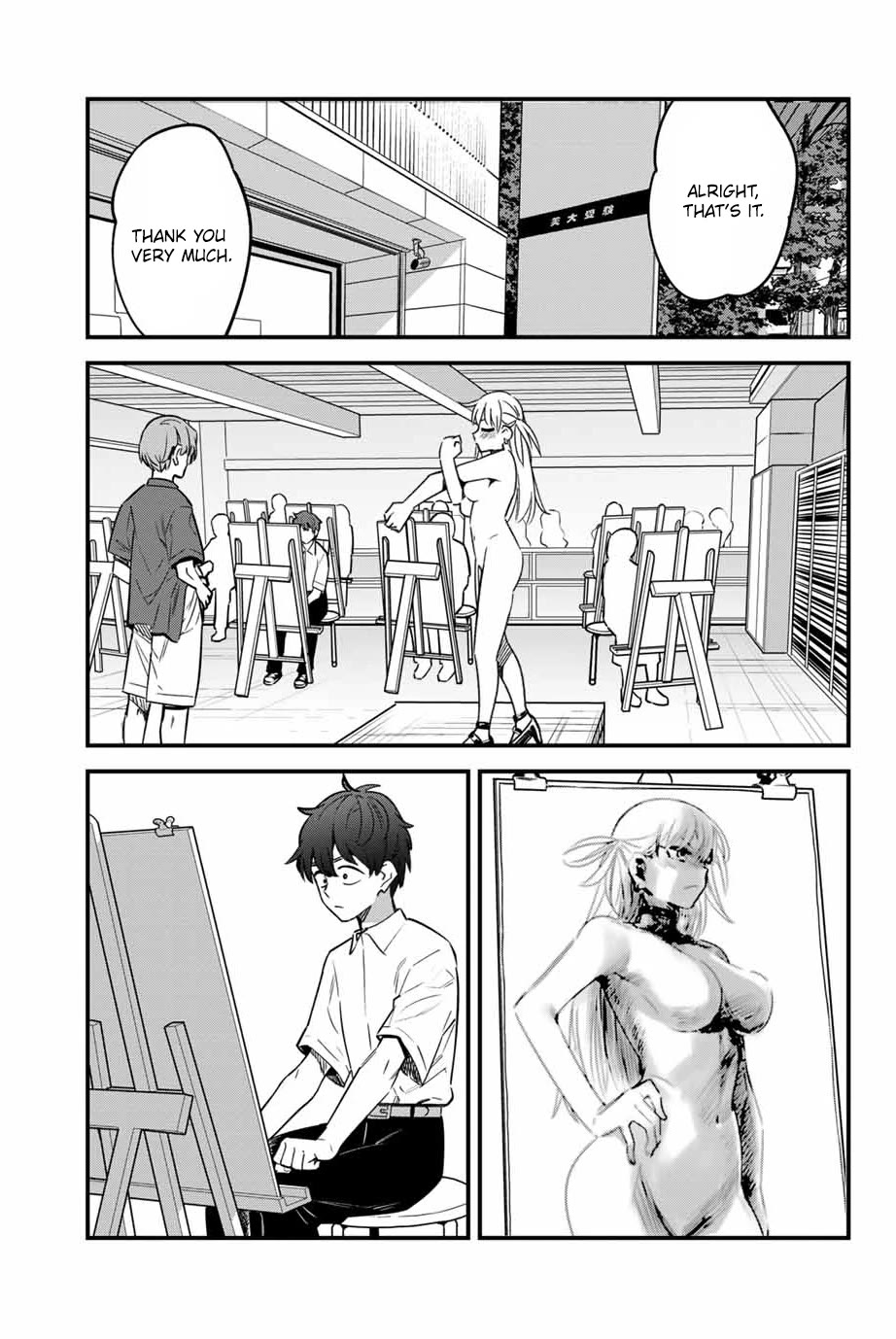 Please don't bully me, Nagatoro Chapter 149 page 13 - Chapter 149: Your voice is kinda shrieky, Senpai