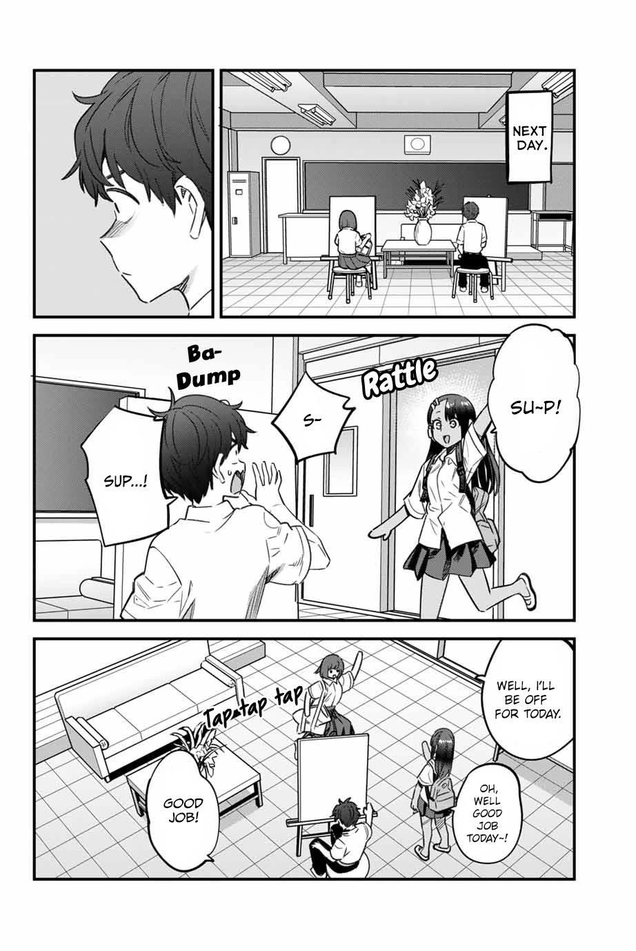 Please don't bully me, Nagatoro Chapter 149 page 16 - Chapter 149: Your voice is kinda shrieky, Senpai