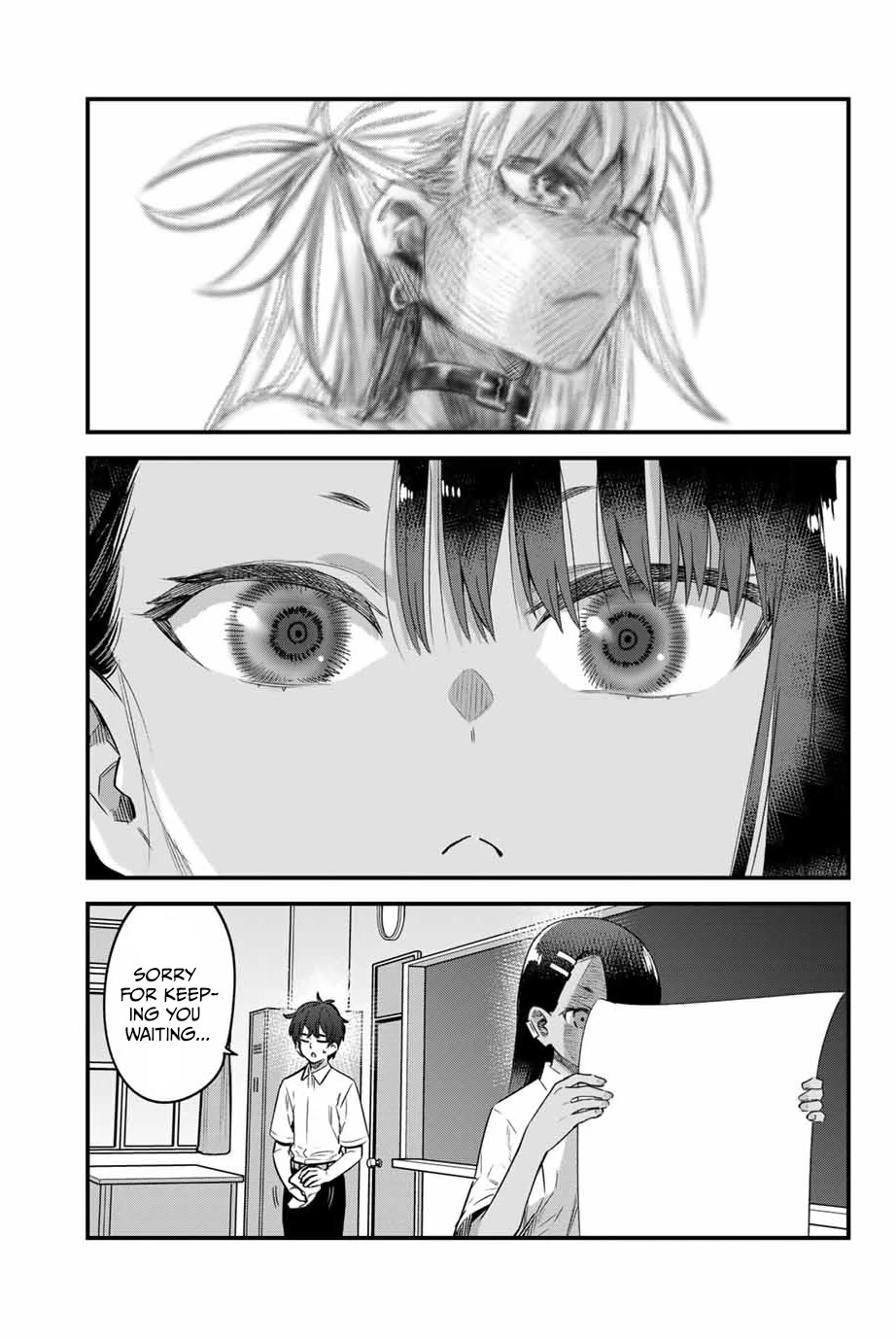 Please don't bully me, Nagatoro Chapter 149 page 21 - Chapter 149: Your voice is kinda shrieky, Senpai