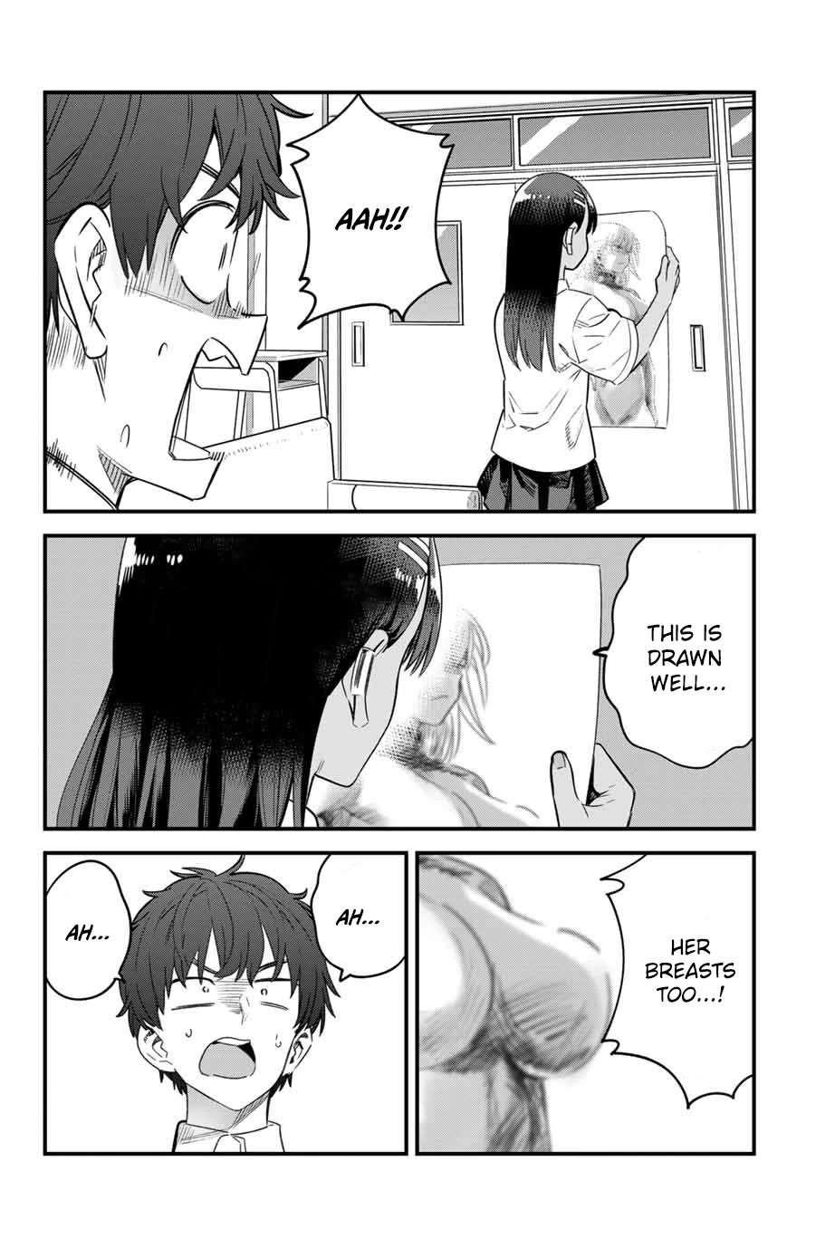 Please don't bully me, Nagatoro Chapter 149 page 22 - Chapter 149: Your voice is kinda shrieky, Senpai