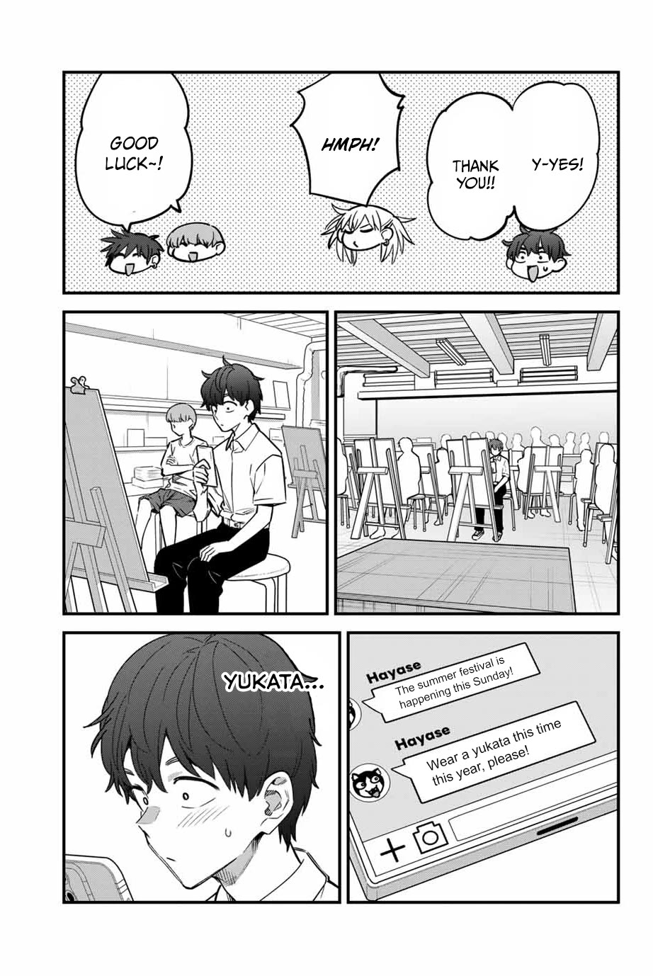 Please don't bully me, Nagatoro Chapter 149 page 3 - Chapter 149: Your voice is kinda shrieky, Senpai