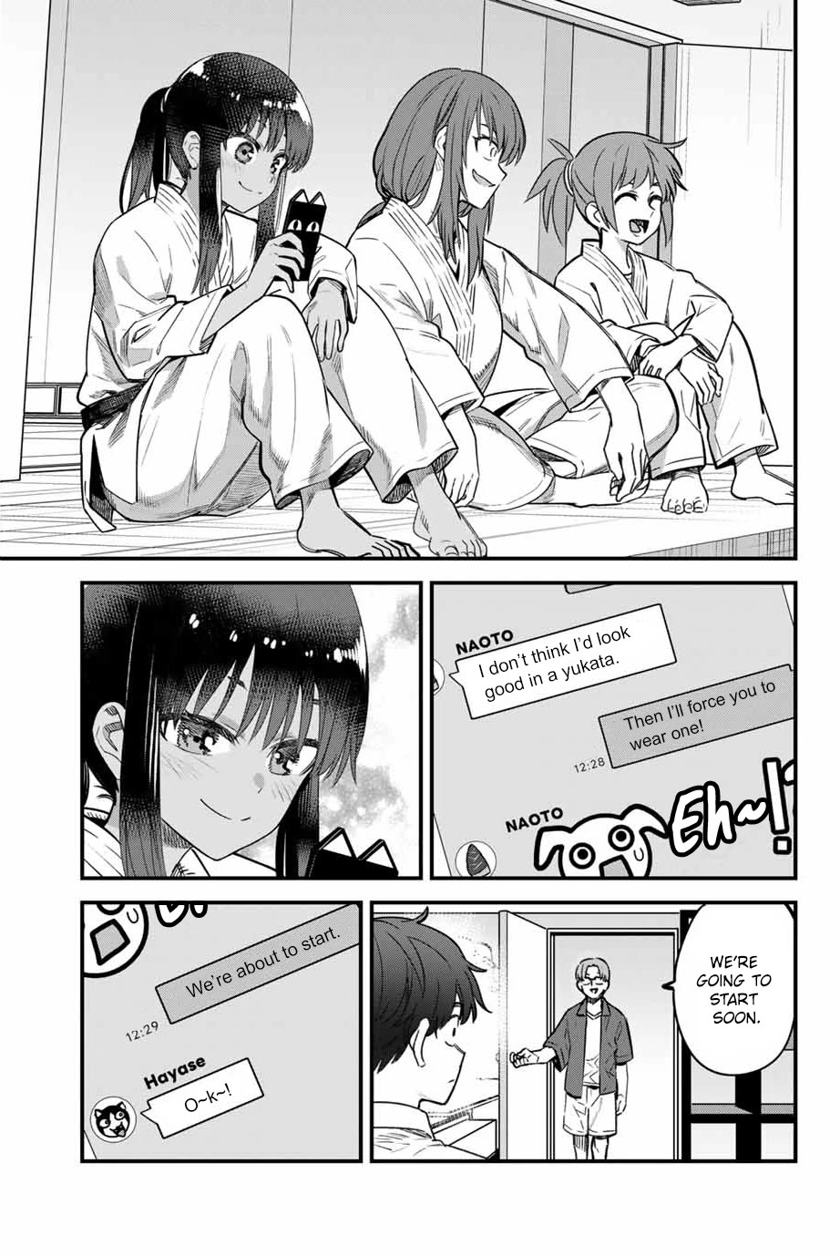 Please don't bully me, Nagatoro Chapter 149 page 5 - Chapter 149: Your voice is kinda shrieky, Senpai