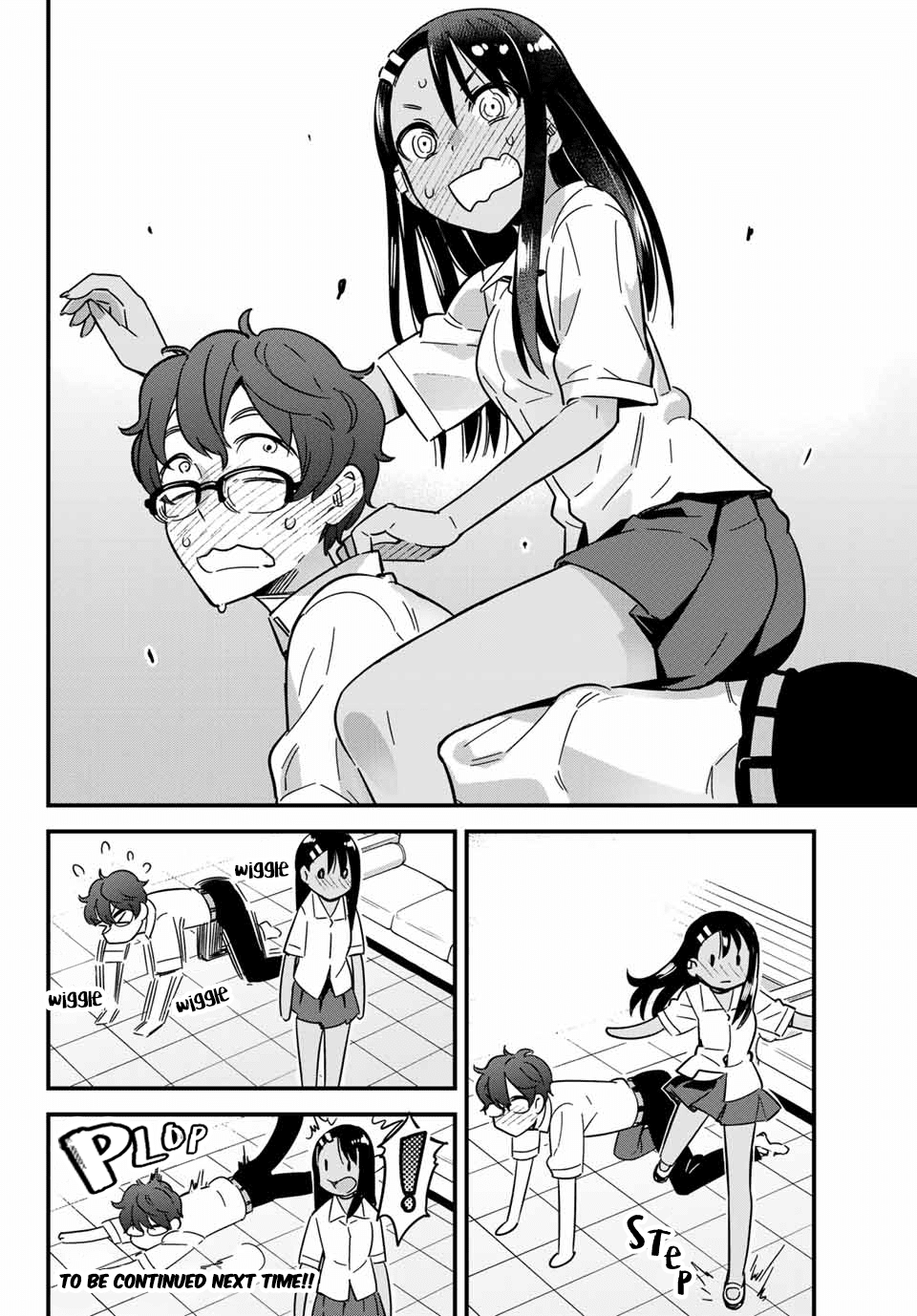 Please don't bully me, Nagatoro Chapter 15 page 10 - Chapter 15: Senpai, Your Arms Are So Thin!!