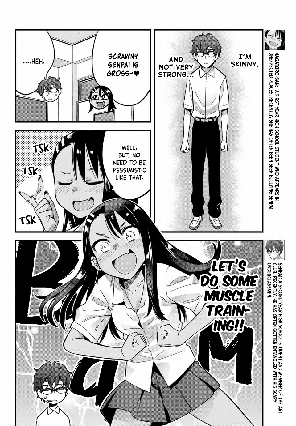 Please don't bully me, Nagatoro Chapter 15 page 2 - Chapter 15: Senpai, Your Arms Are So Thin!!