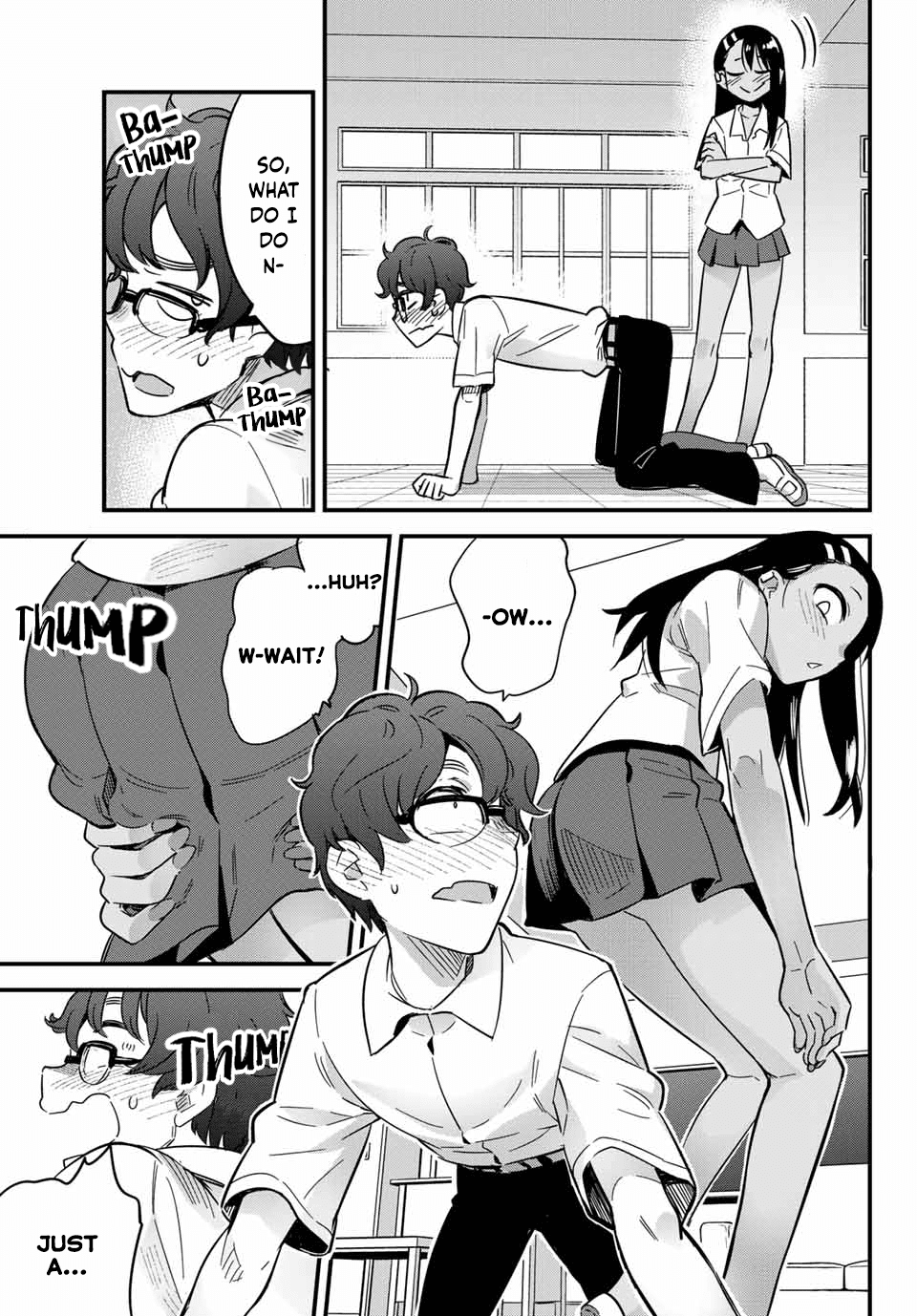 Please don't bully me, Nagatoro Chapter 15 page 5 - Chapter 15: Senpai, Your Arms Are So Thin!!
