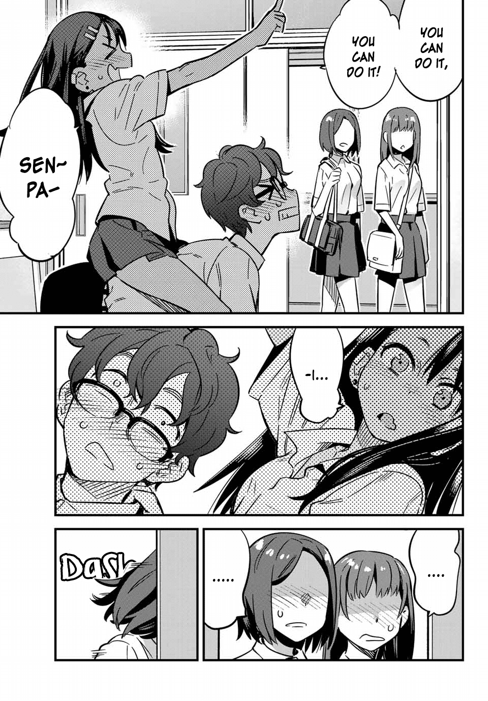 Please don't bully me, Nagatoro Chapter 15 page 9 - Chapter 15: Senpai, Your Arms Are So Thin!!