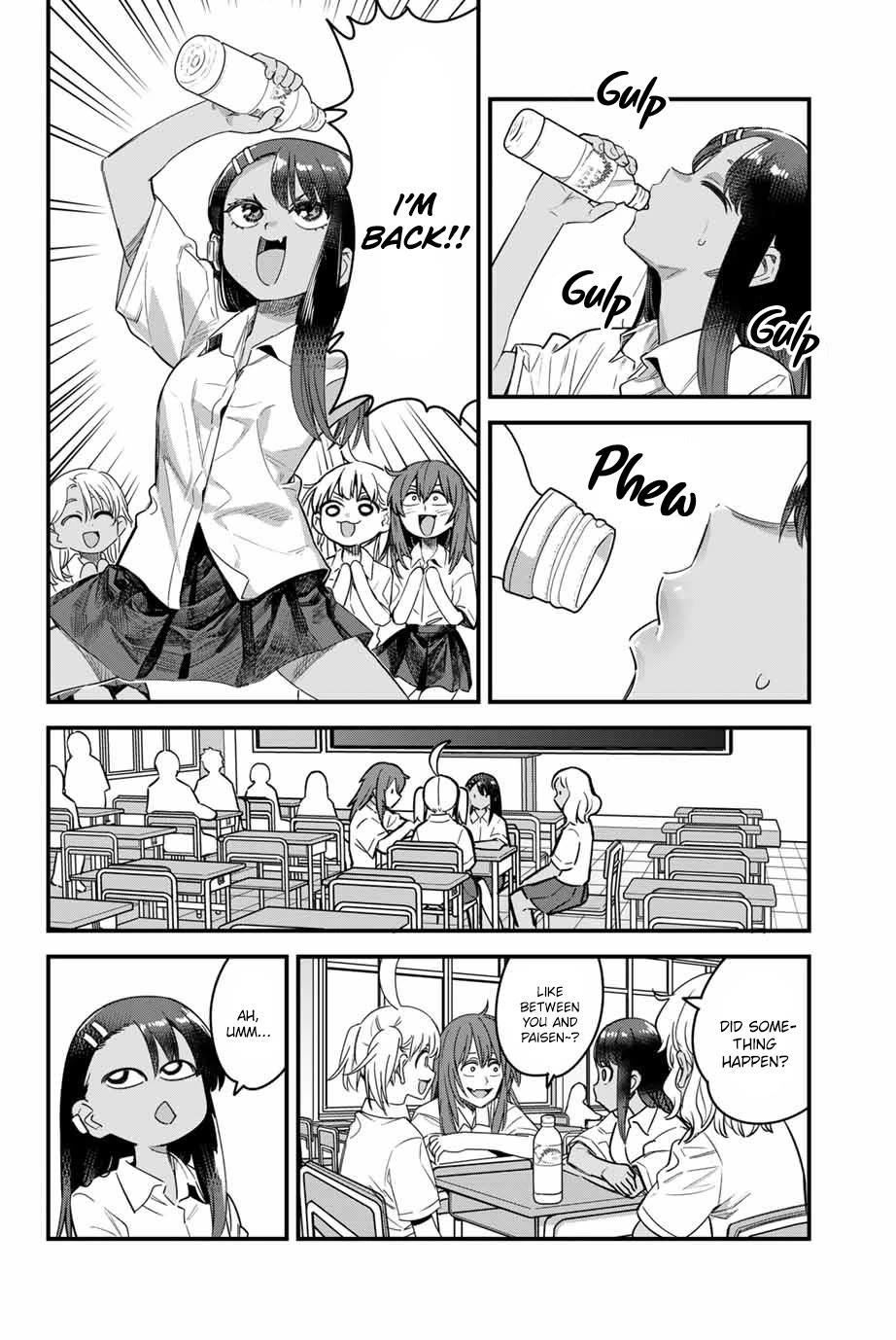 Please don't bully me, Nagatoro Chapter 150 page 12 - Chapter 150: Senpai was just being really gross as usual
