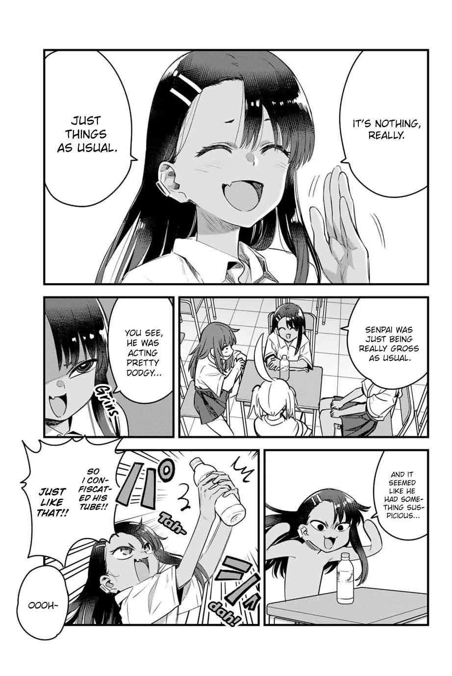 Please don't bully me, Nagatoro Chapter 150 page 13 - Chapter 150: Senpai was just being really gross as usual