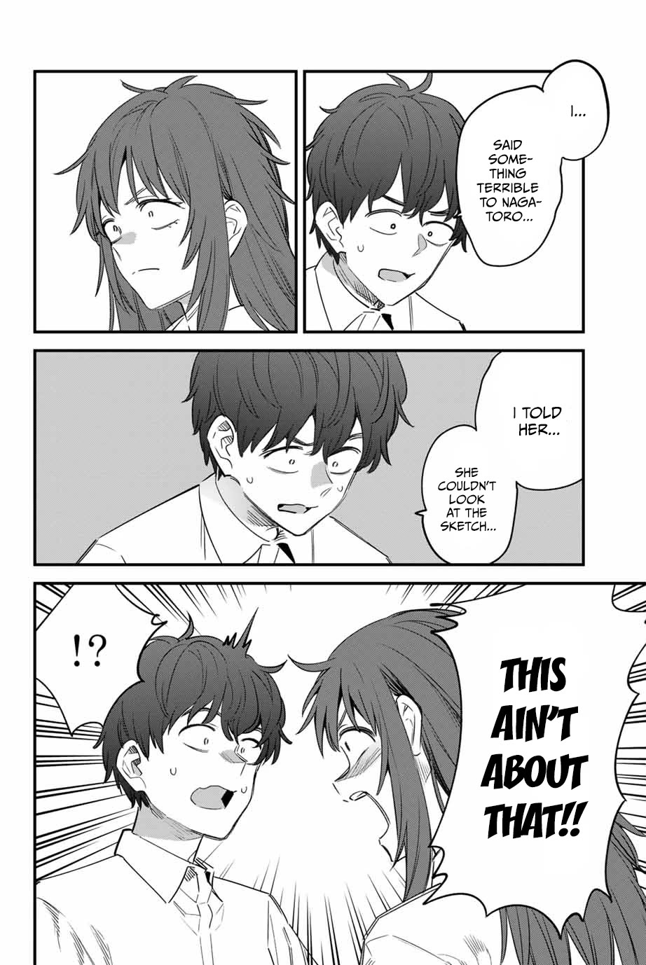 Please don't bully me, Nagatoro Chapter 150 page 22 - Chapter 150: Senpai was just being really gross as usual
