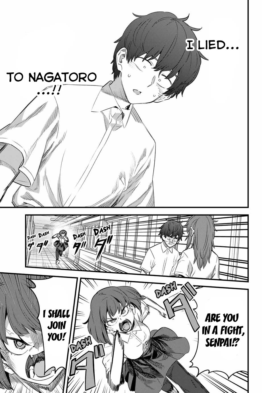 Please don't bully me, Nagatoro Chapter 150 page 25 - Chapter 150: Senpai was just being really gross as usual