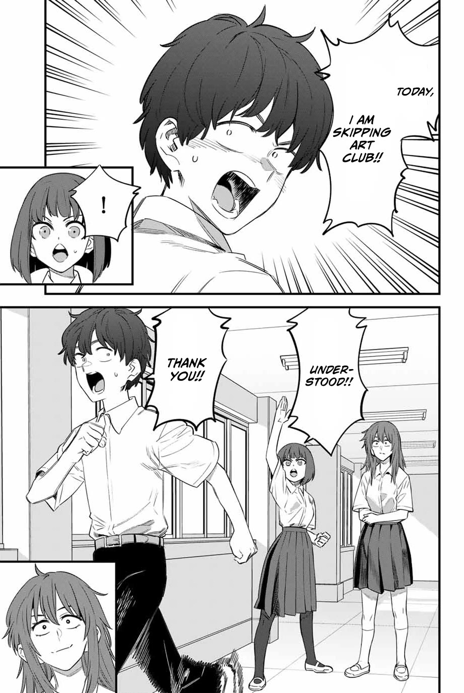 Please don't bully me, Nagatoro Chapter 150 page 27 - Chapter 150: Senpai was just being really gross as usual