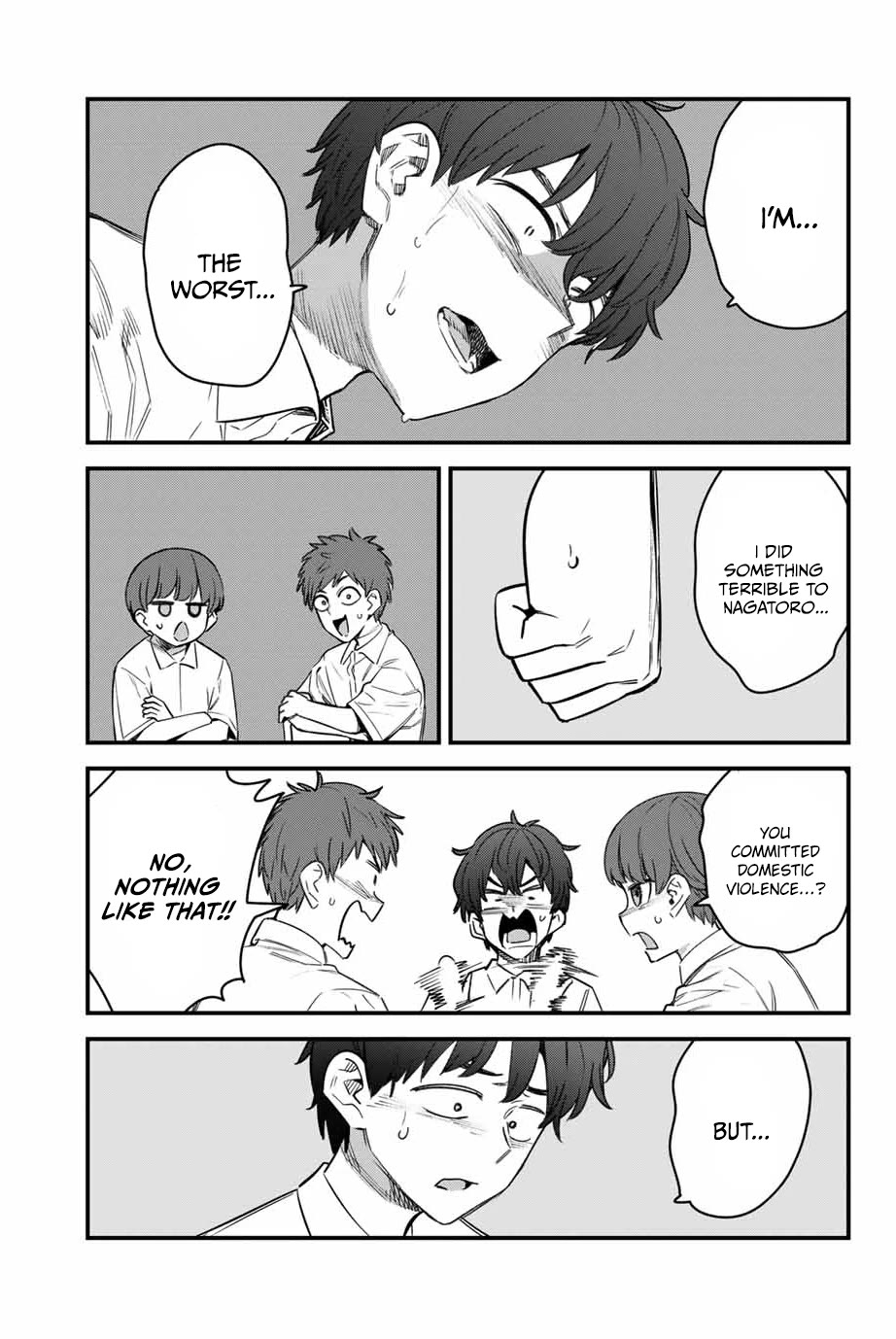 Please don't bully me, Nagatoro Chapter 150 page 9 - Chapter 150: Senpai was just being really gross as usual